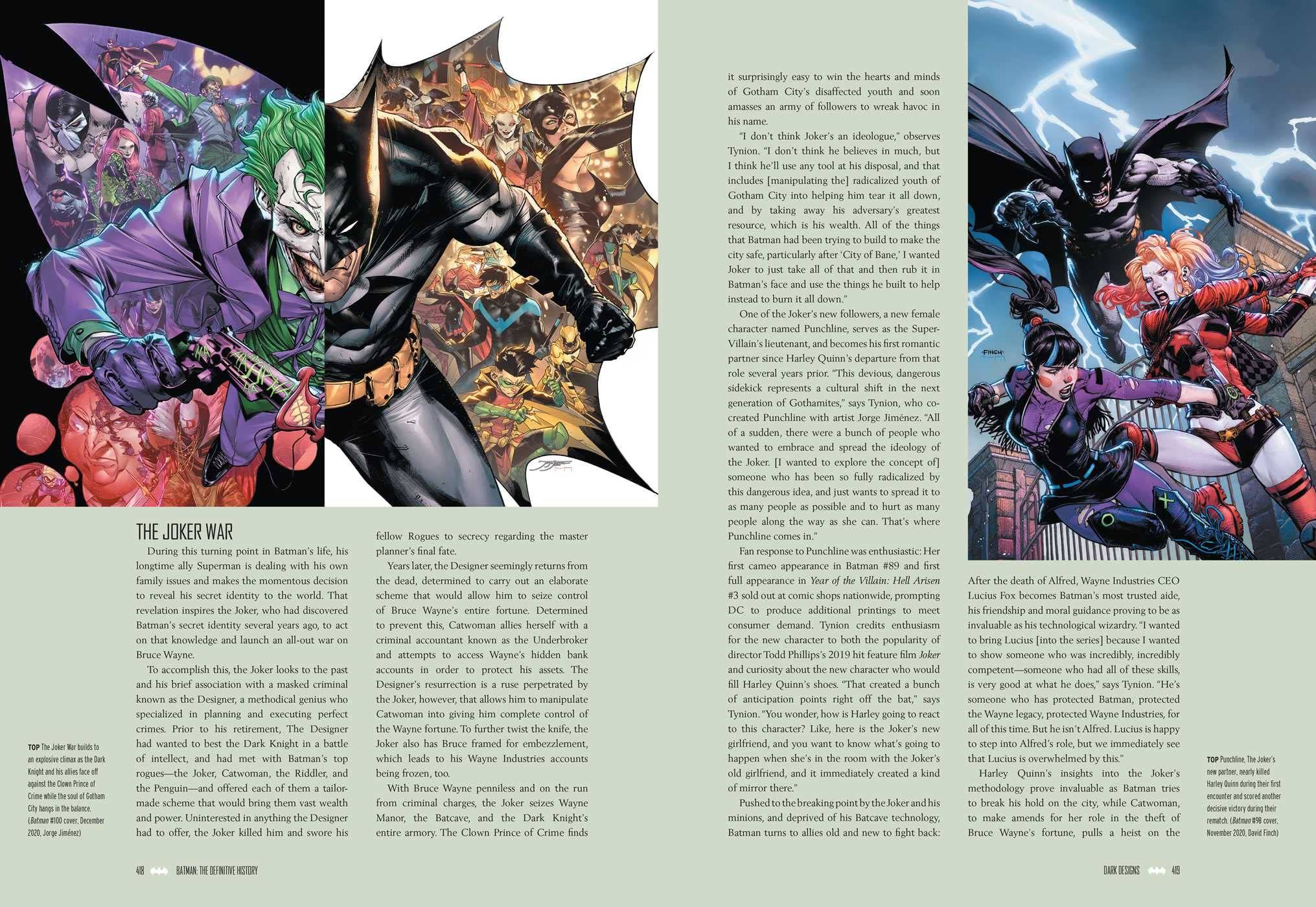 Batman: အဓိပ္ပါယ်ထားသောသမိုင်းပုံများ