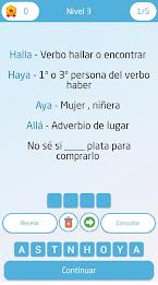 Ortografía y gramática Español Screenshot 3