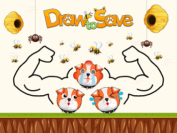 Draw Dog Rescue: Draw 2 Save Ekran Görüntüsü 0