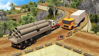 Offroad 18 Wheeler Truck Drivi Ekran Görüntüsü 3