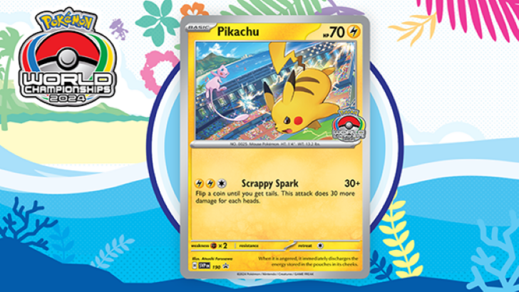 Pokémon Wereldkampioenschappen 2024 kondigt Pikachu Promo Card aan