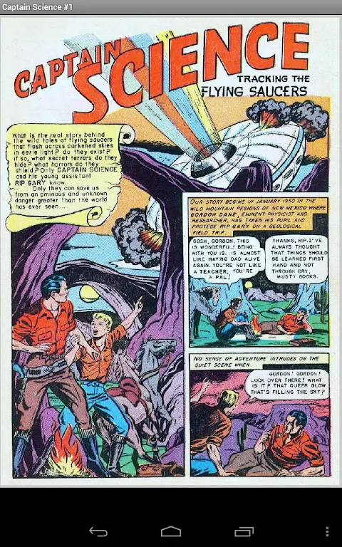 Comic: Captain Science Capture d'écran 1