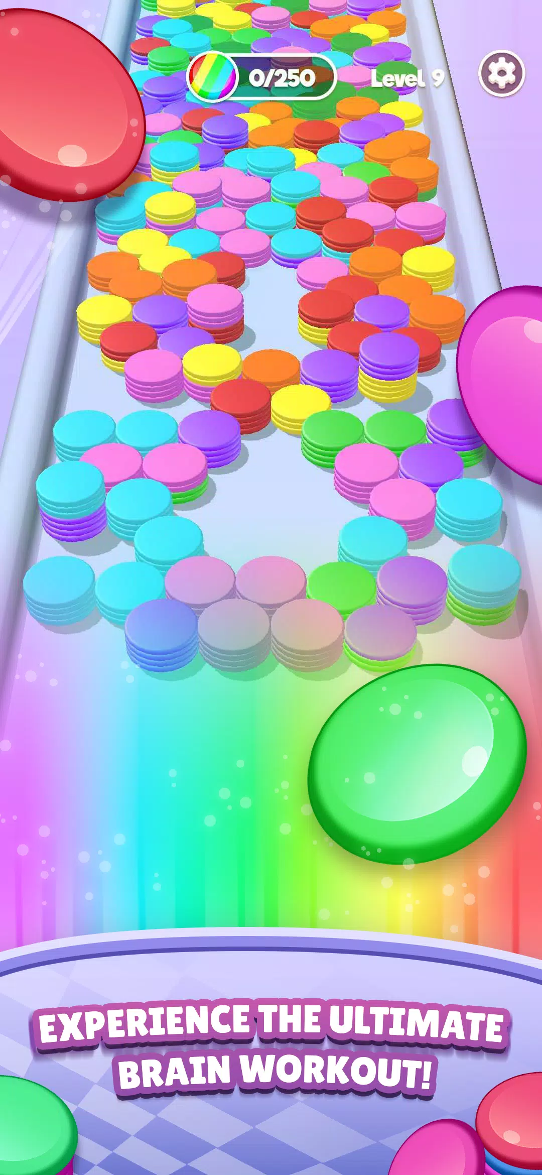 Stack Blast - Disk Shooter スクリーンショット 1