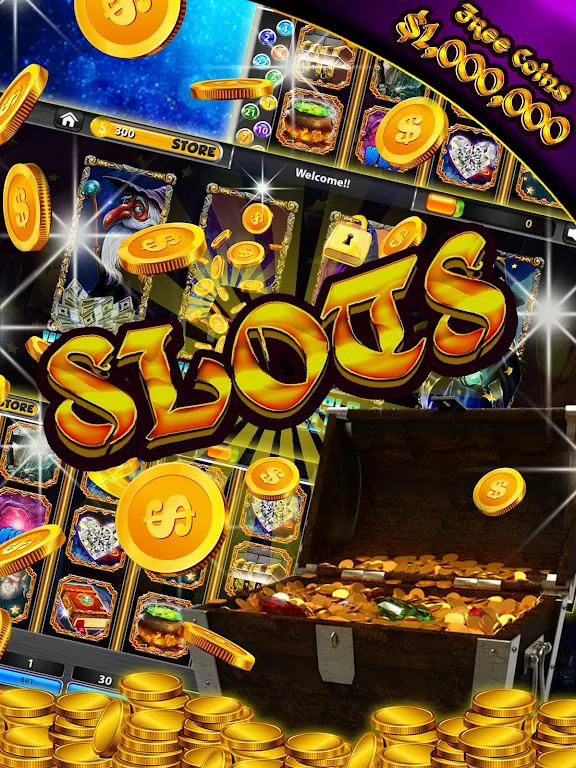 Cash Wizard Slots: Free 스크린샷 0