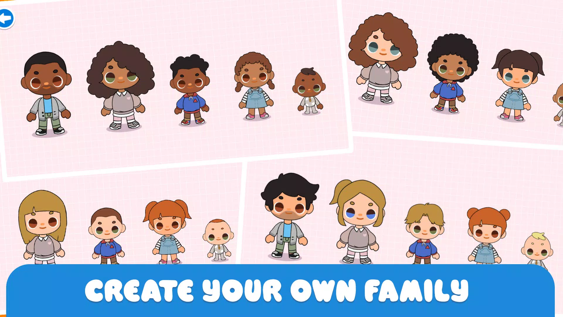 Minni Family Home - Play House 스크린샷 1