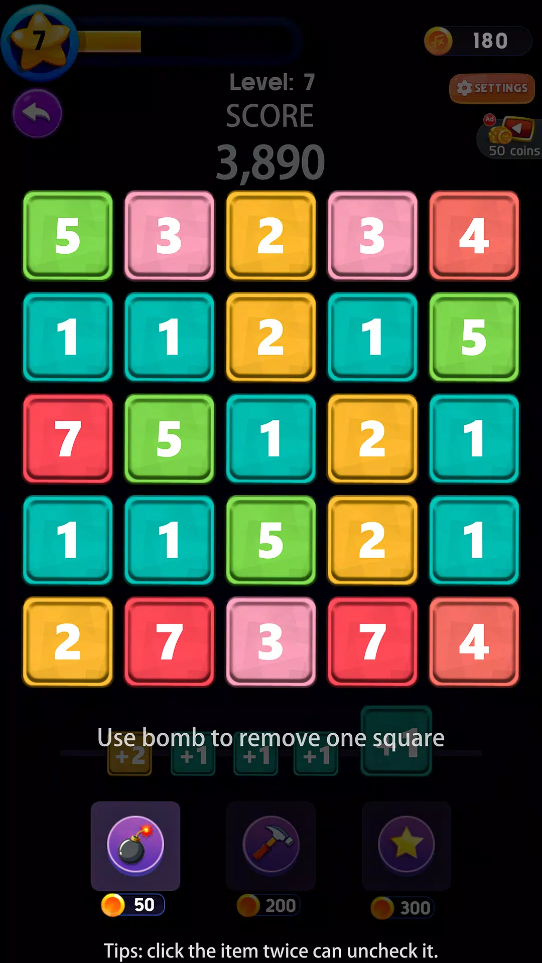 Number Merge Puzzle Match ภาพหน้าจอ 2