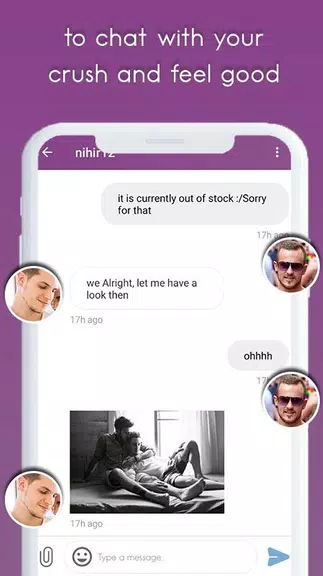 Gay Dating, Chat and Meet 스크린샷 0