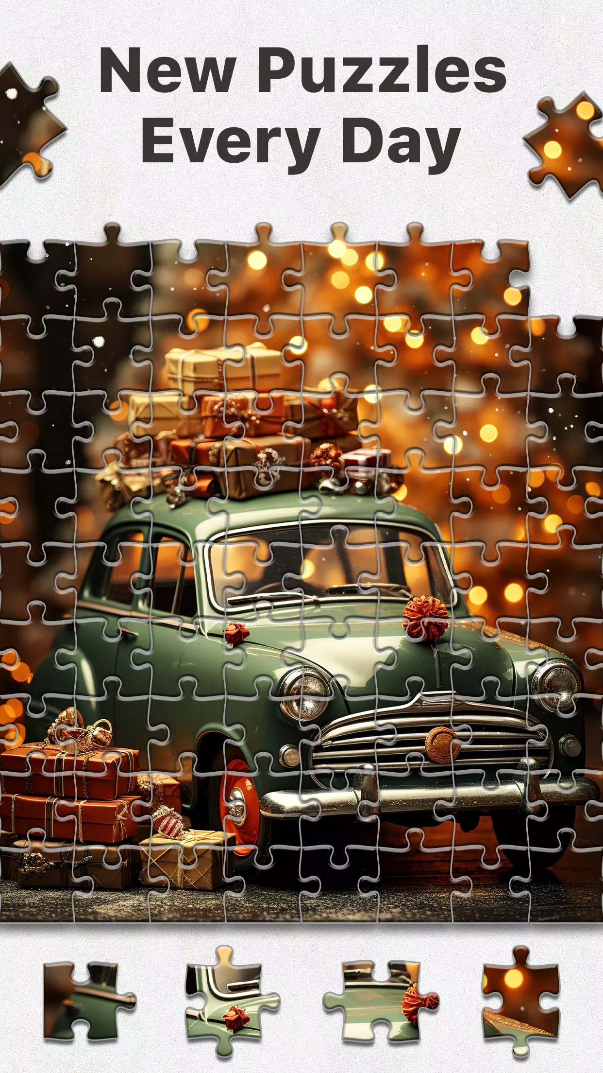 Schermata Christmas Jigsaw - Puzzle Game 3