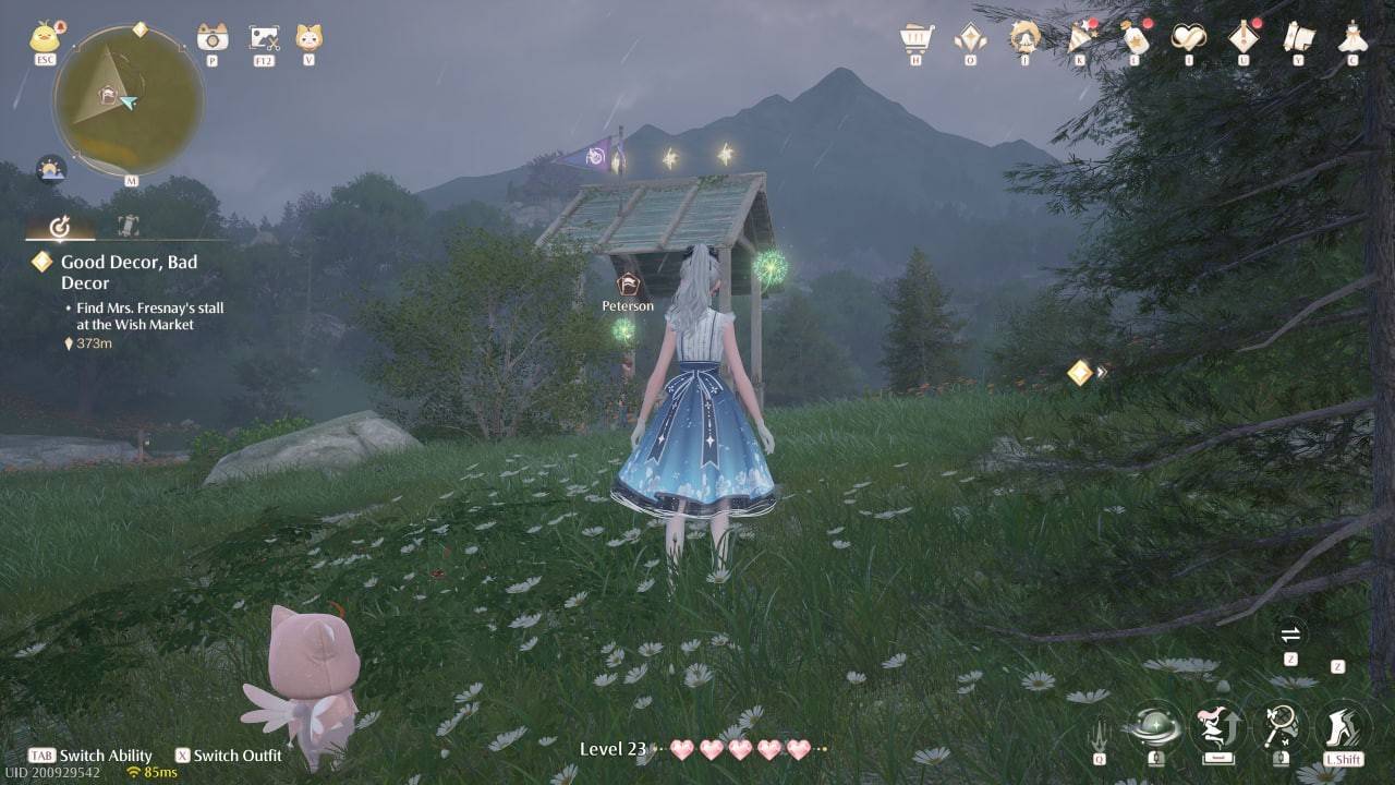 Infinity Nikki Open World တွင်ရှာဖွေတူးဖော်ခြင်း