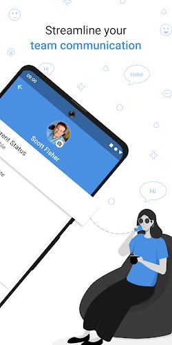 Zoho Cliq - Team Chat ภาพหน้าจอ 1