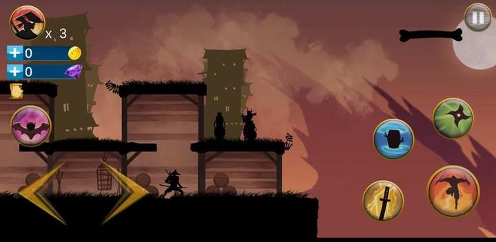 Shadow Samurai : Ninja Revenge Скриншот 0