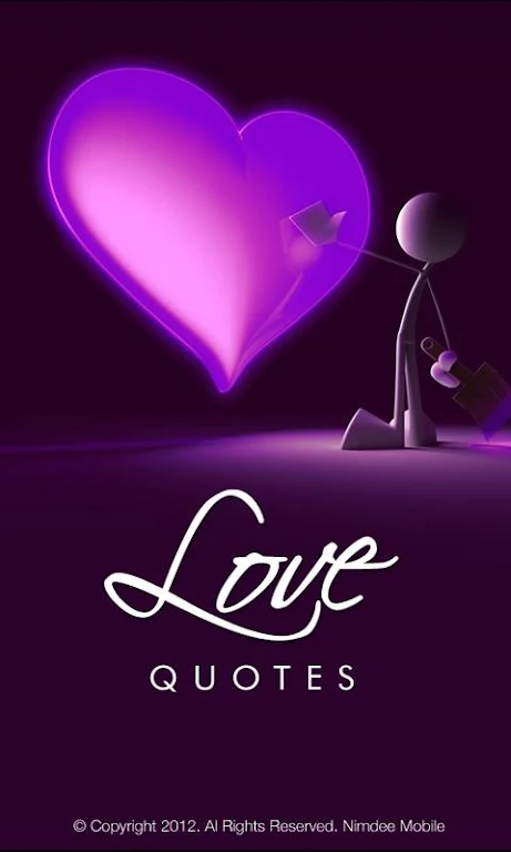 Love and Romance Quotes Zrzut ekranu 0