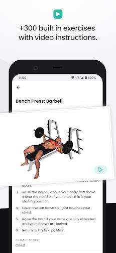 FitHero - Gym Workout Tracker Ekran Görüntüsü 3