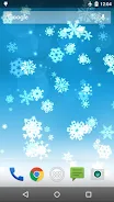 Schermata Snowflake Live Wallpaper 0