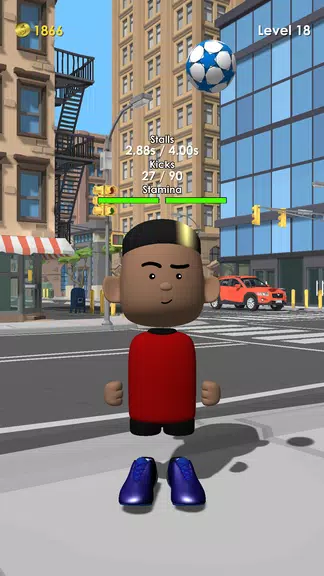 The Real Juggle: Soccer 2024 Captura de pantalla 2