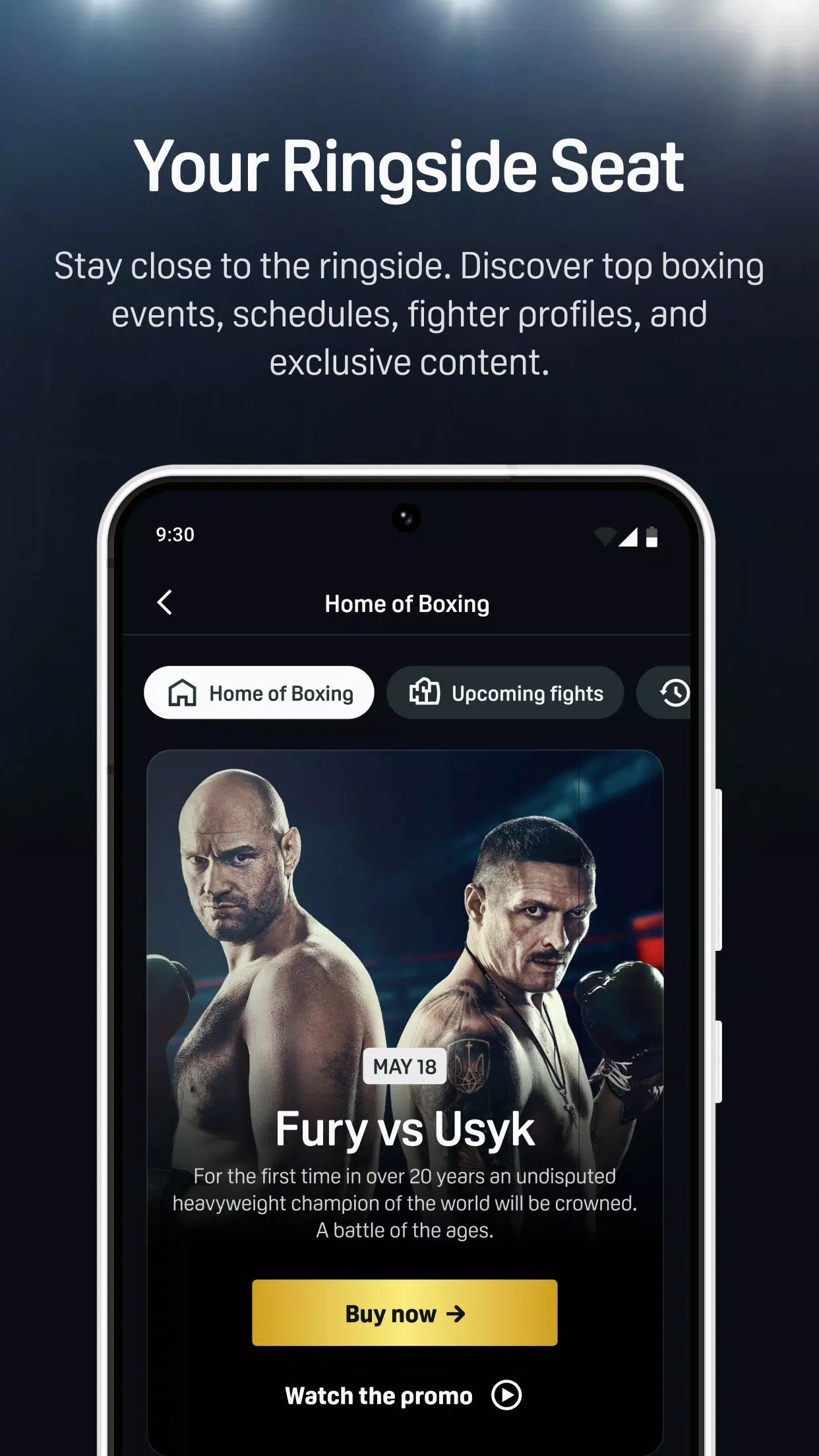 DAZN স্ক্রিনশট 1