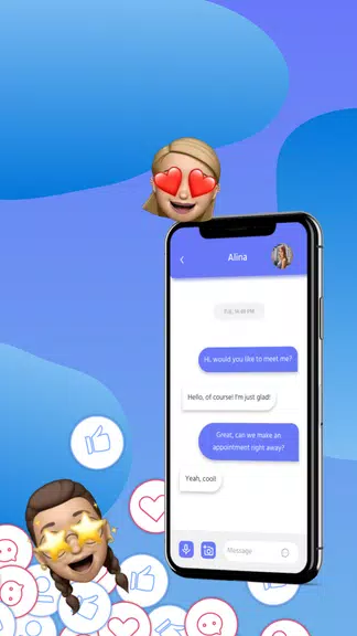 Schermata Live Girls - Meet Chat Love App 0