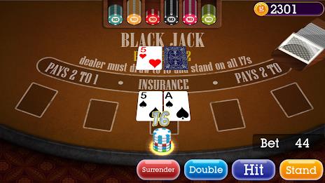 Casino Blackjack Capture d'écran 0