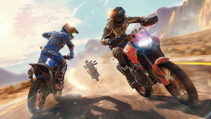 Highway Bike Attack Race Game ภาพหน้าจอ 1