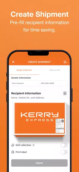 Kerry Express Capture d'écran 1