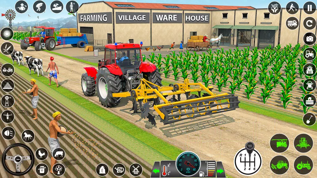 Farming Games: Tractor Driving スクリーンショット 0