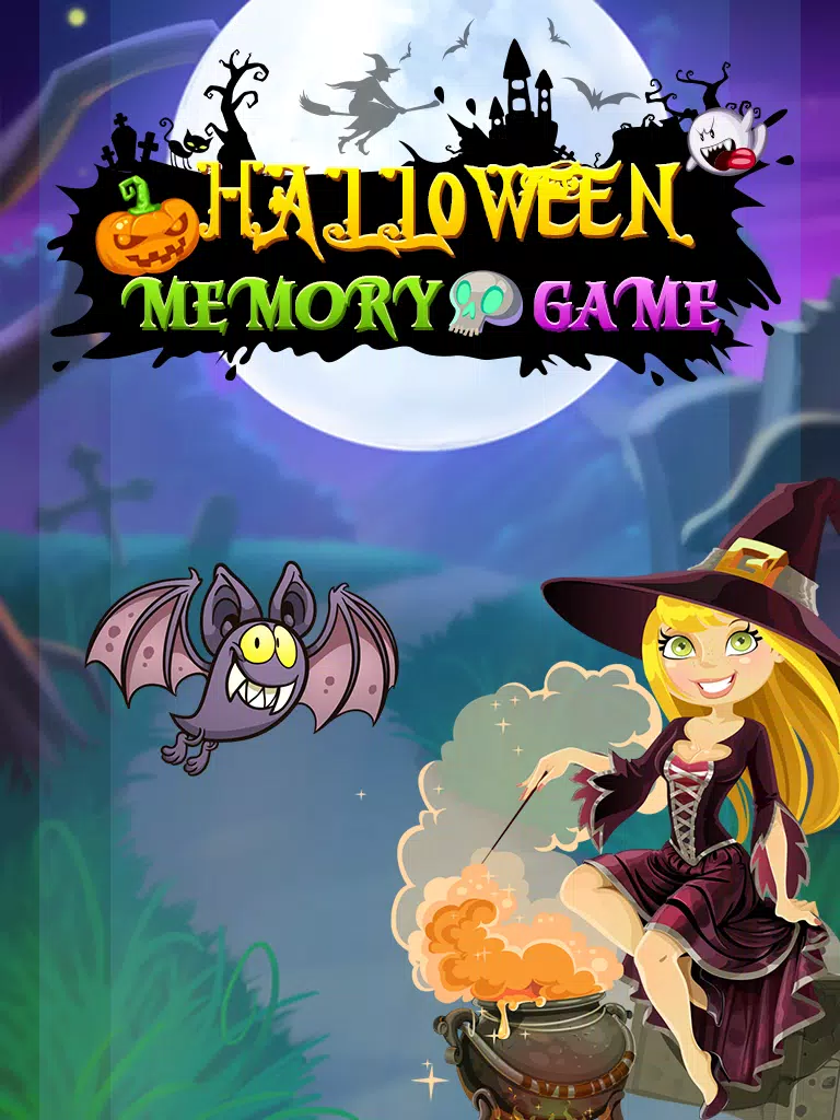 Halloween Memory Game Скриншот 3