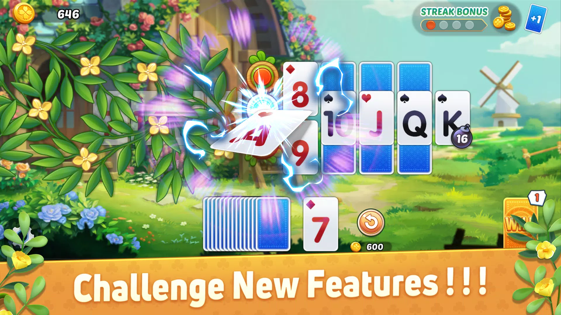 Solitaire Tripeaks Double Fun應用截圖第1張