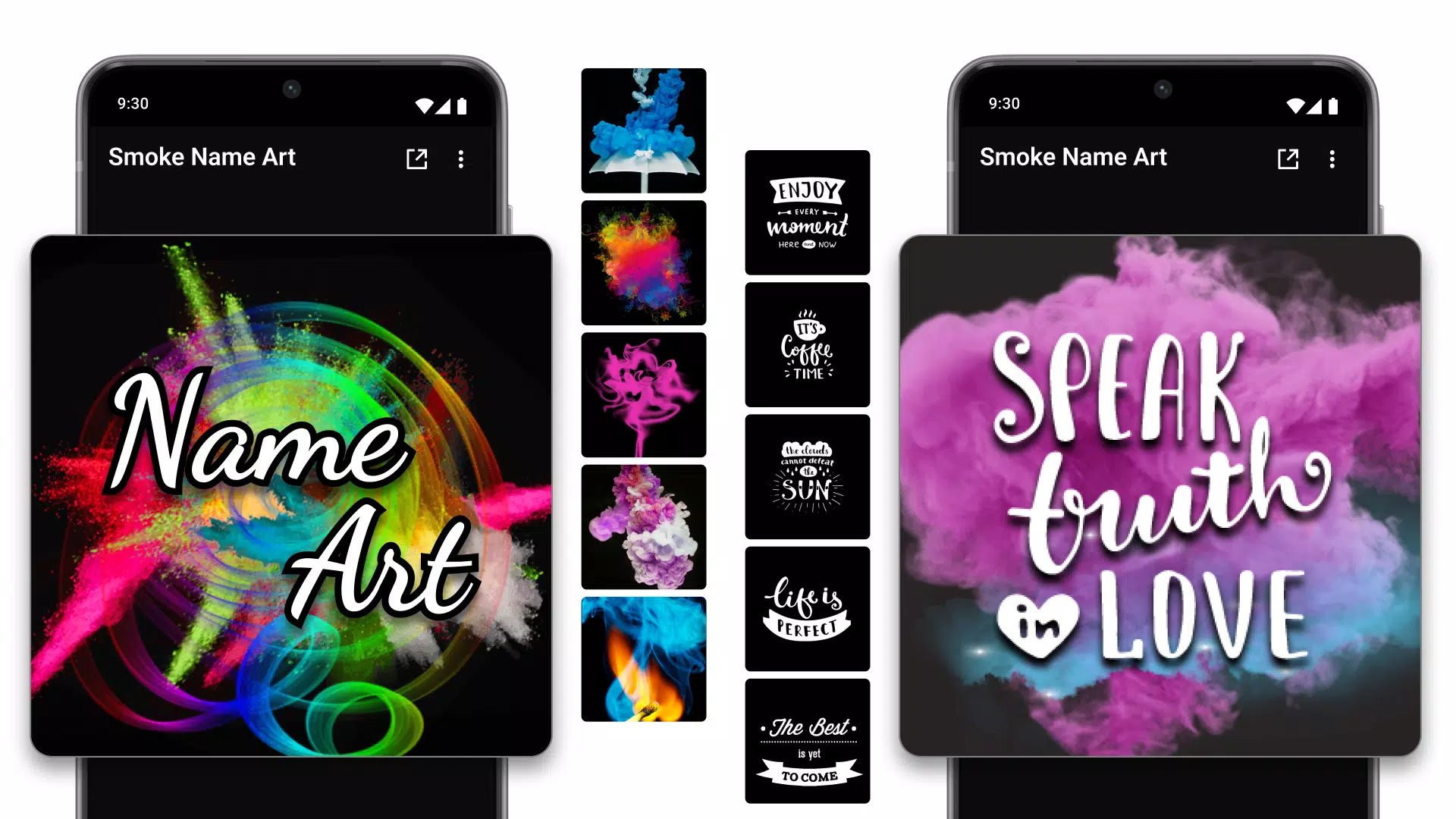 Smoke Name Art Maker スクリーンショット 0