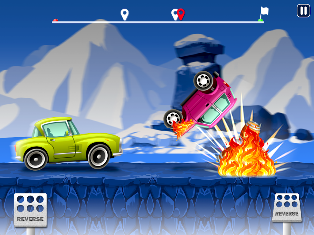 Schermata Hill Climb Car Racer-Car Game 3