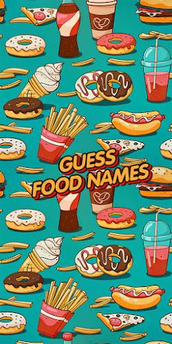 Guess food games應用截圖第0張