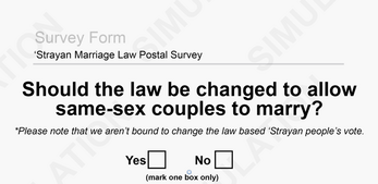 Australian Same Sex Marriage Voting Simulator ဖန်သားပြင်ဓာတ်ပုံ 2