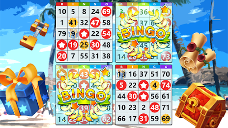 Bingo Treasure - Bingo Games स्क्रीनशॉट 2