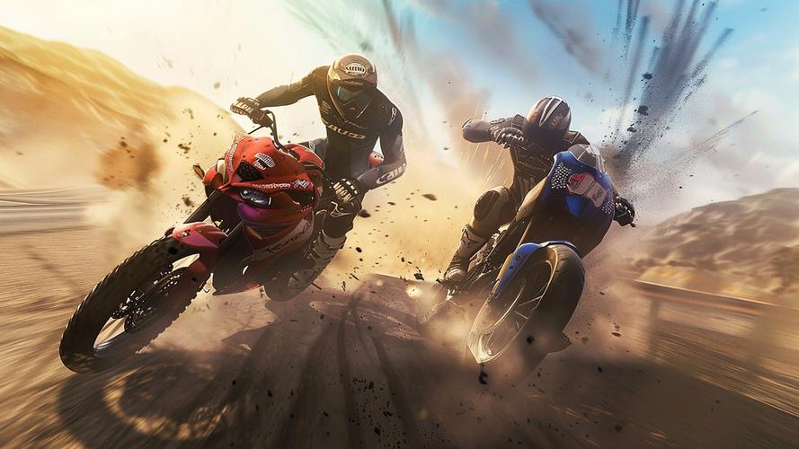 Highway Bike Attack Race Game Screenshot 0