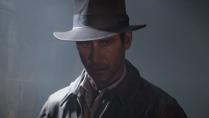 Indiana Jones und der Großkreis kleben, um gegen Schusskämpfe den Nahkampf zu bekämpfen