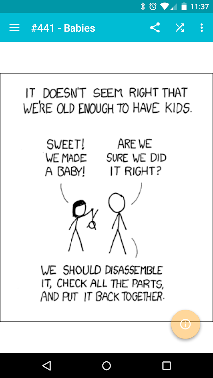 ViewXkcd Captura de pantalla 2