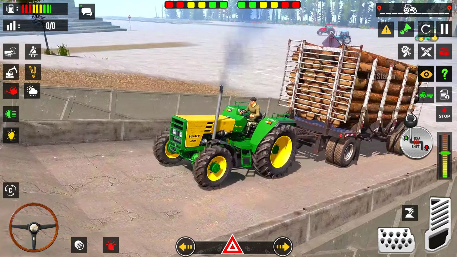 Farming Tractor Game 2023 3D Screenshot 2