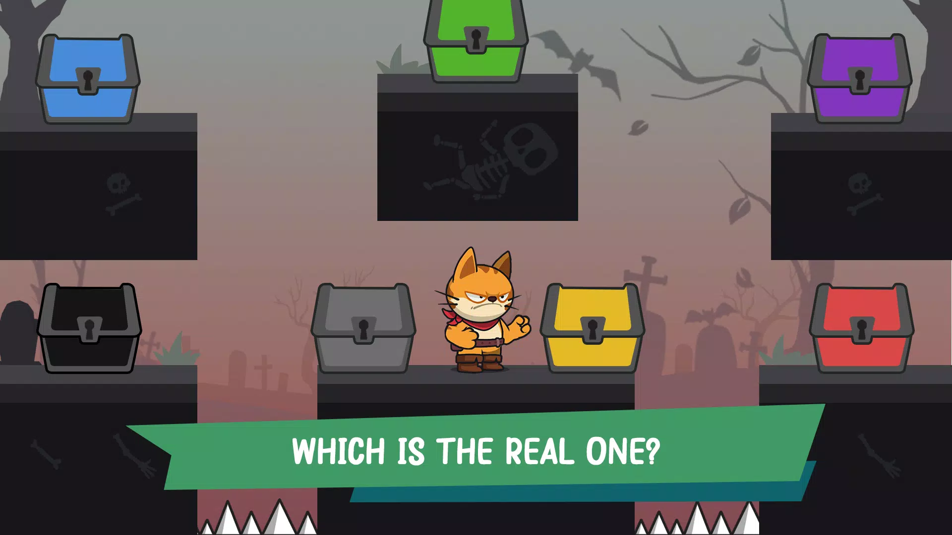 Tricky Cat: Trap Level Room Ảnh chụp màn hình 2