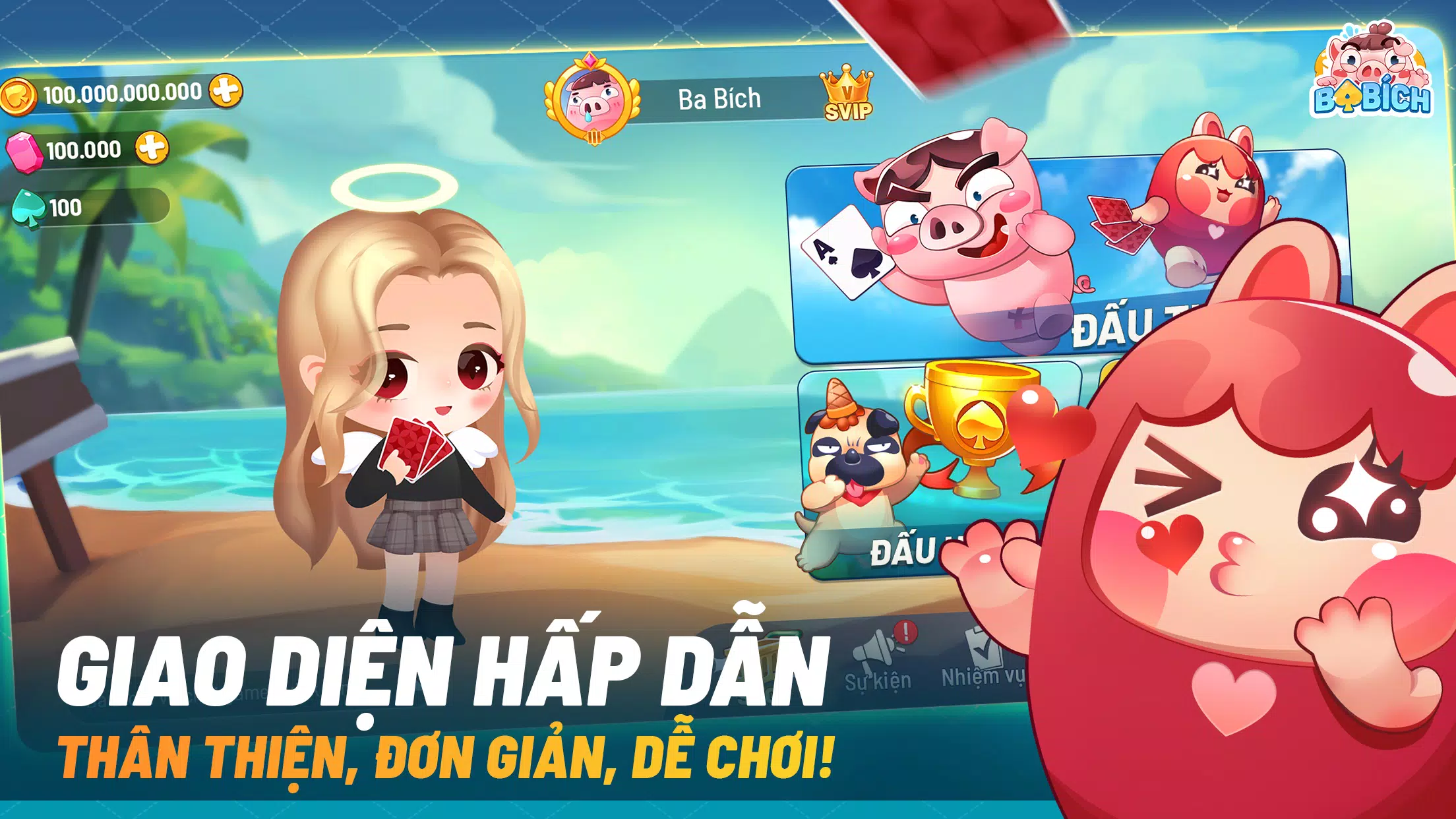 Ba Bich - Tien Len Mien Nam Ảnh chụp màn hình 0