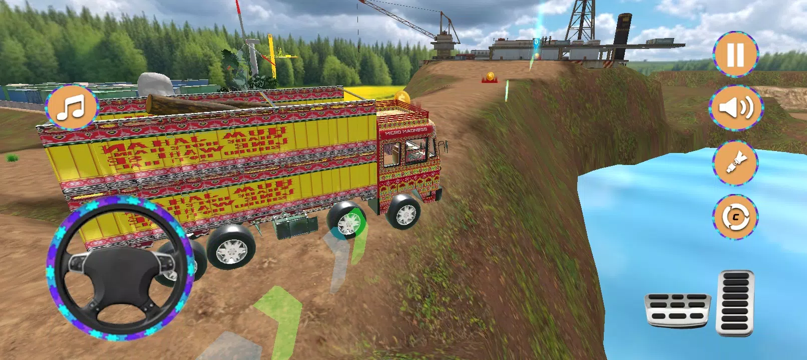 Hill Truck Simulator Games 3d Captura de tela 1