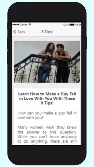 How To Make A Guy Fall In Love Скриншот 1