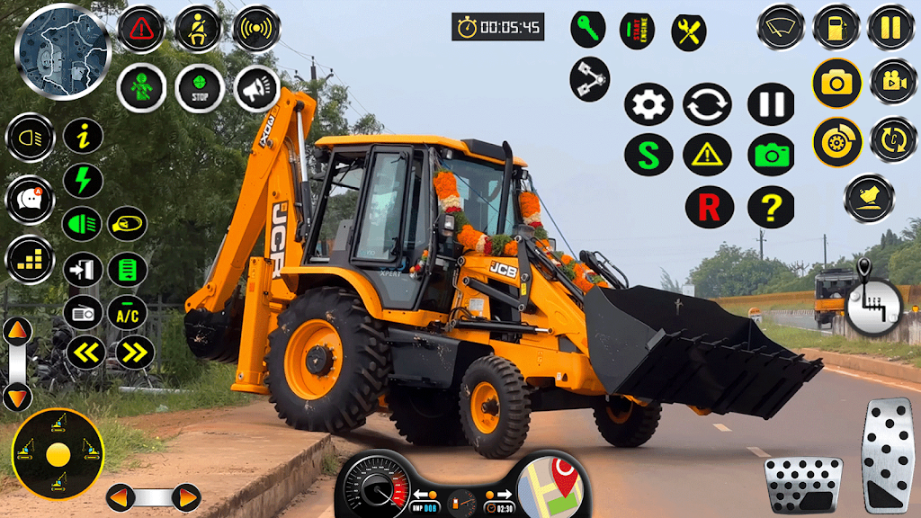 Real City JCB Construction 3D Captura de tela 3