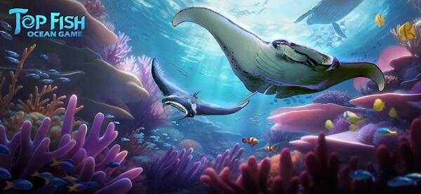 Top Fish: Ocean Game Captura de tela 0