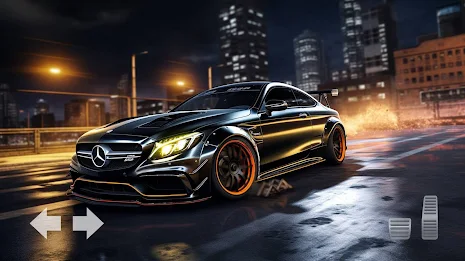 C63 AMG Drift Simulator ภาพหน้าจอ 1