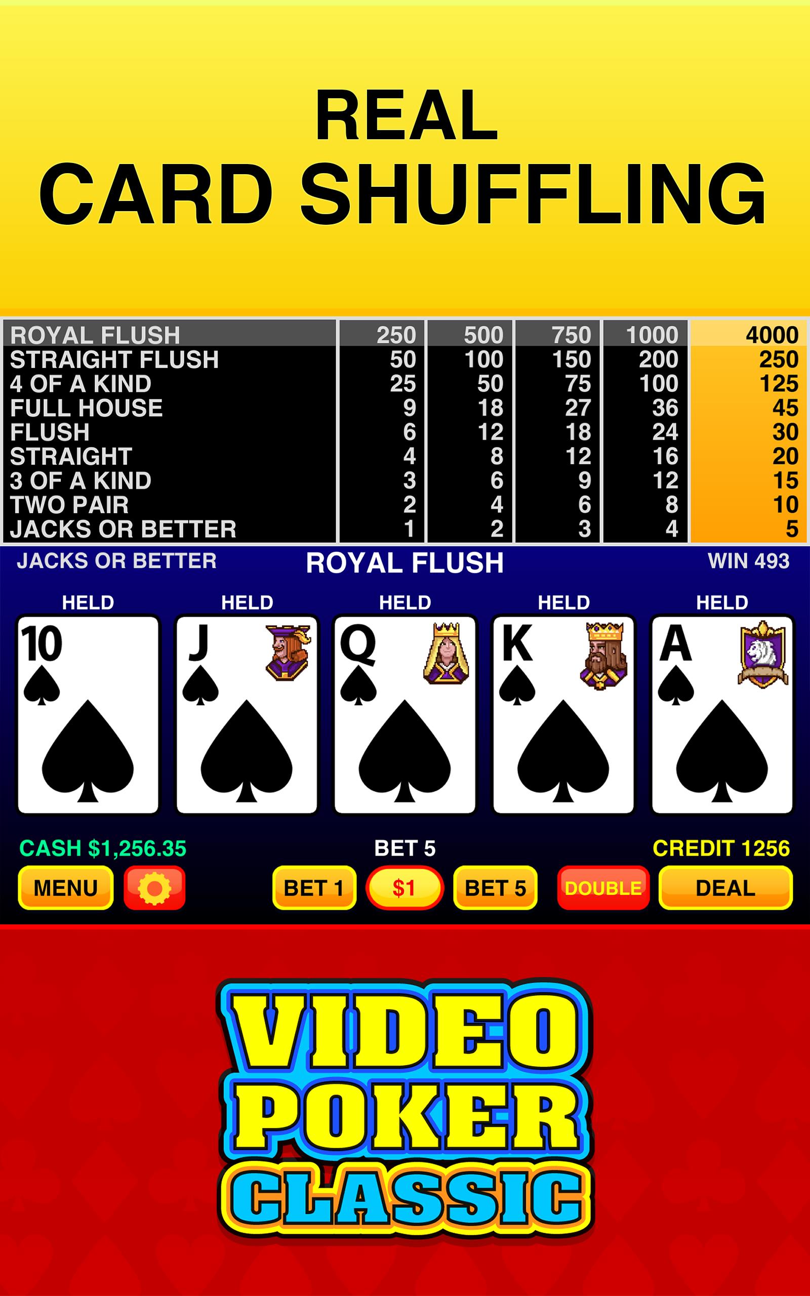 Video Poker Classic ®應用截圖第2張