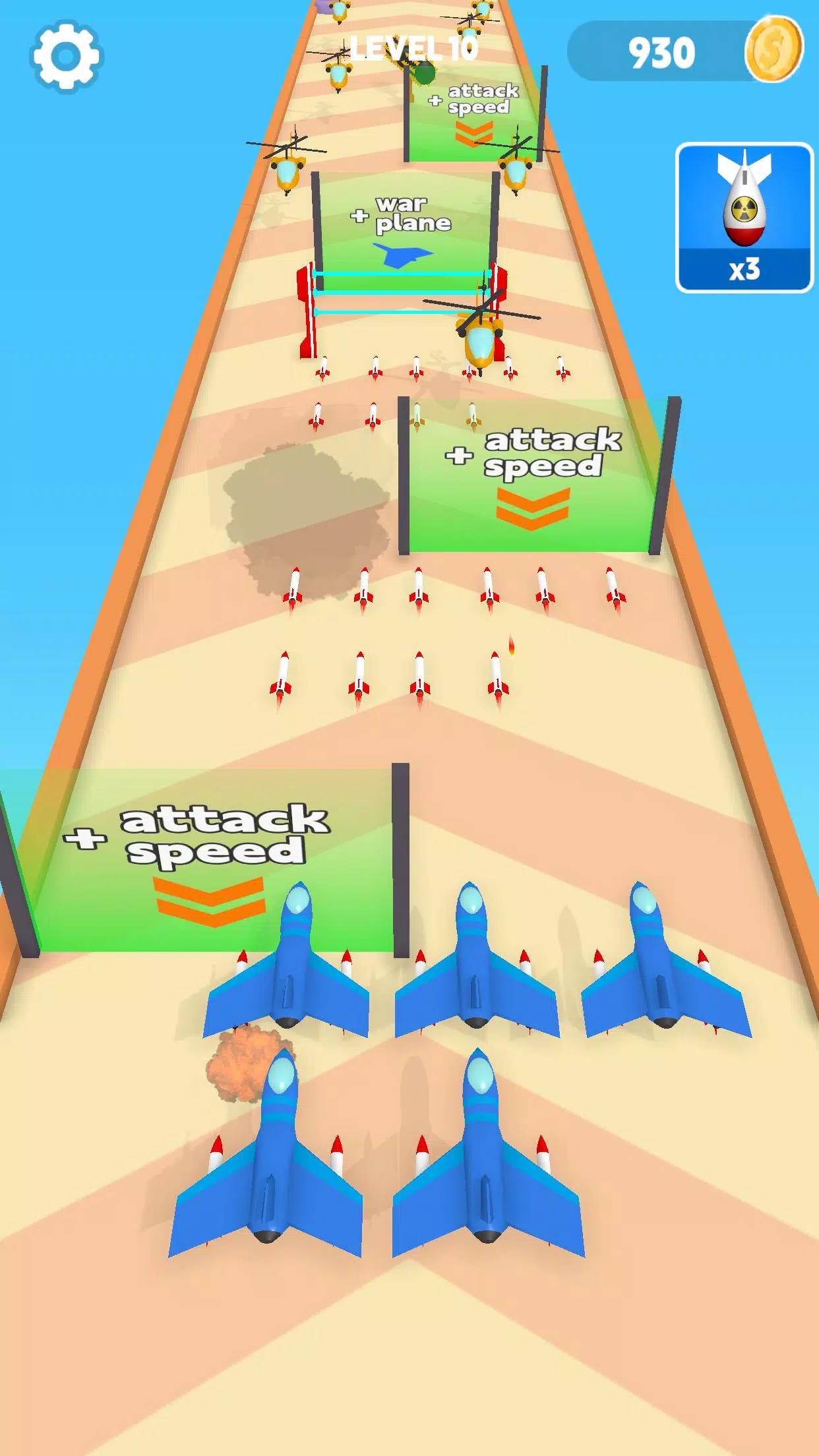Warplane VS Tank:Shooting Game スクリーンショット 1