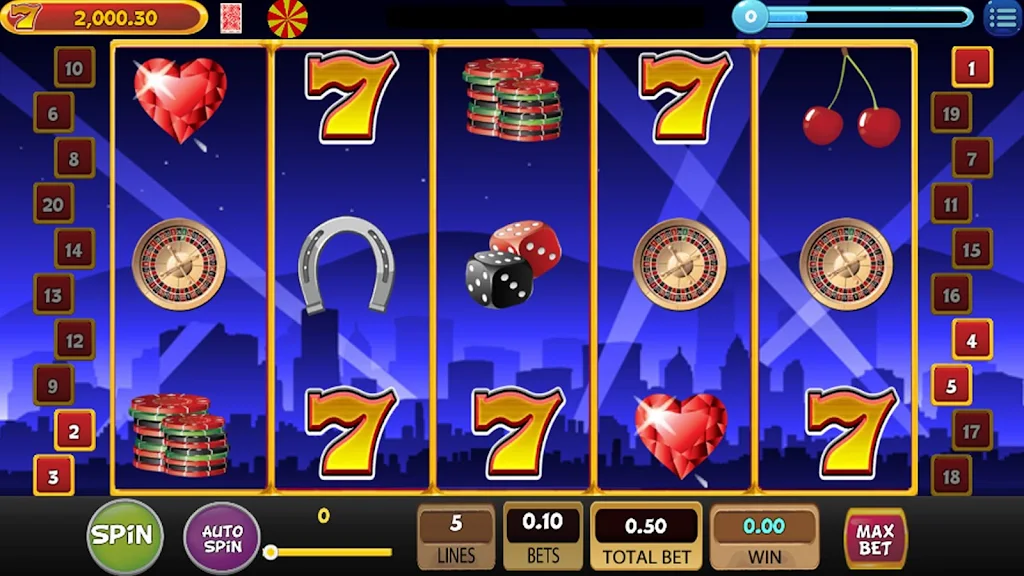 Texas Hold'em + Slot Machines 2 in 1 Screenshot 1