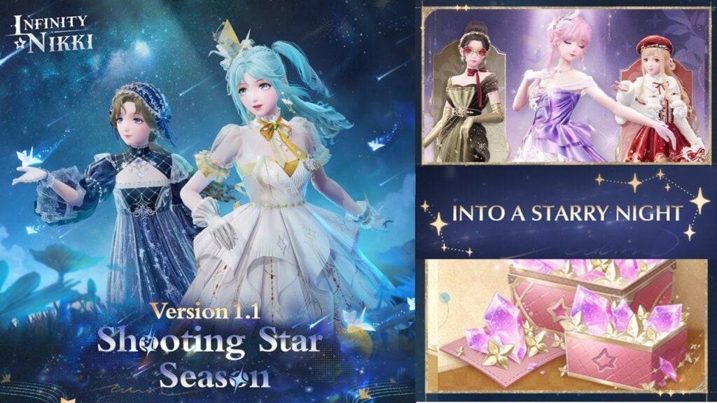 Enjoy the Shooting Star Season in Infinity Nikki!