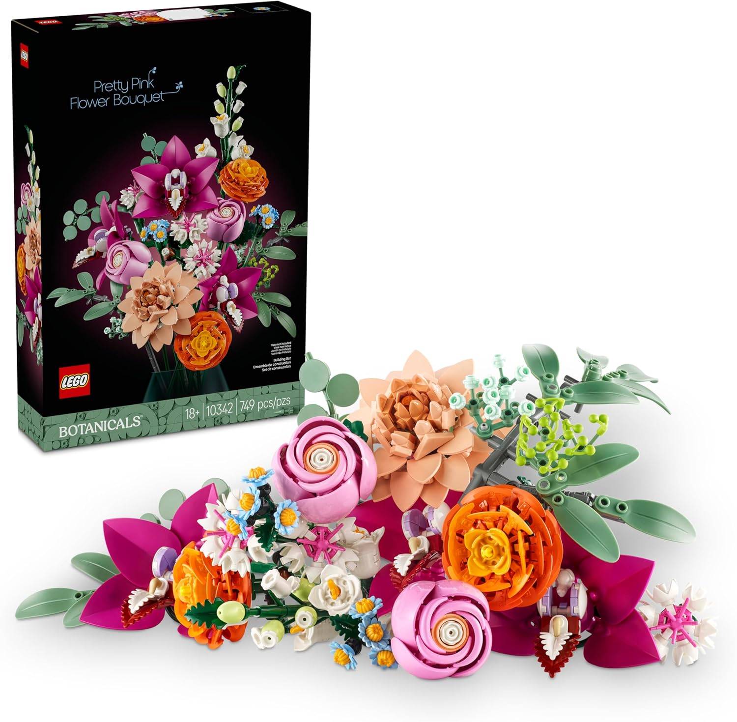 Lego Pretty Pink Flower Bouquet: Ideal Valentijnsdagcadeau