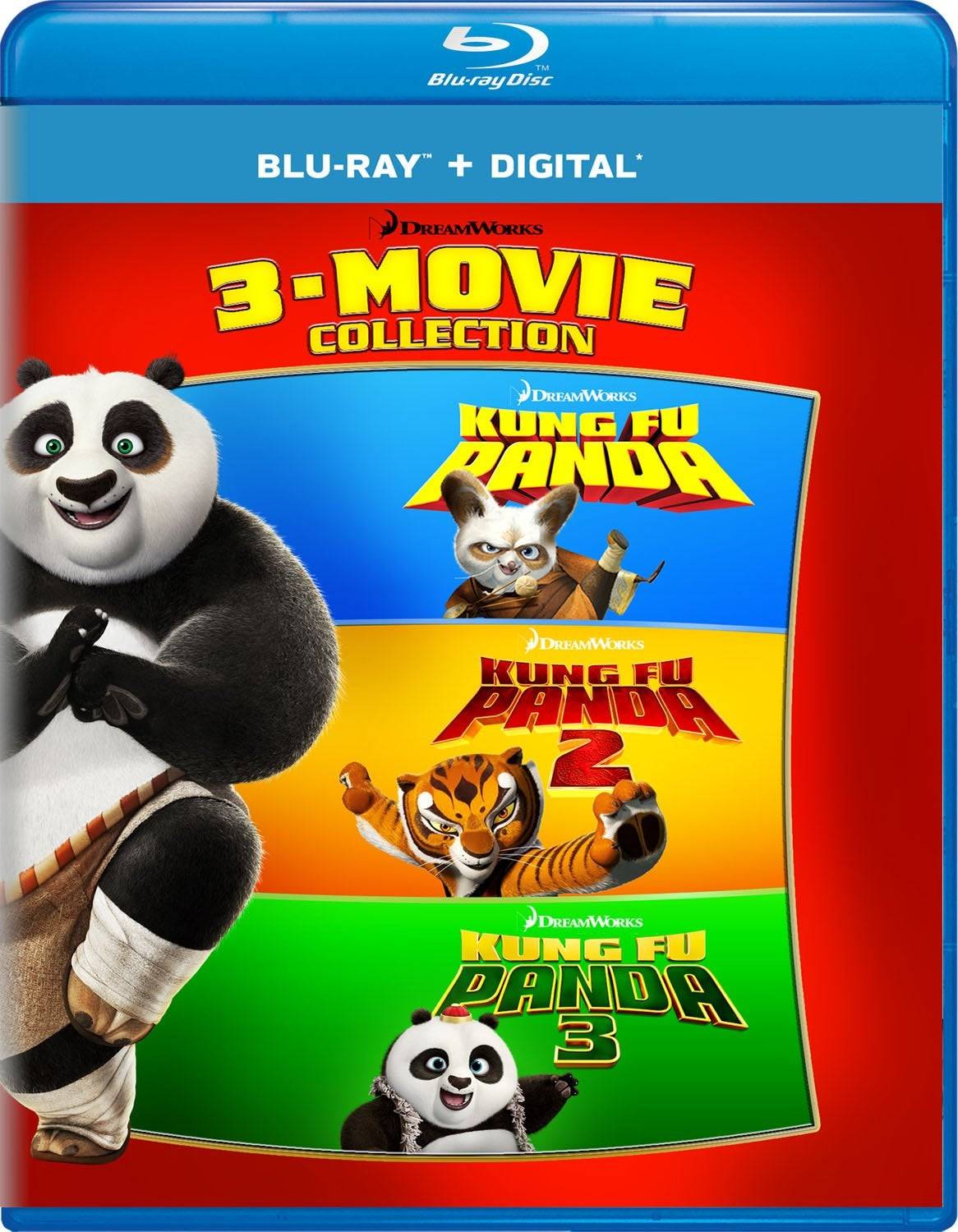 Kung Fu Panda: collezione da 3 film [Blu-ray]