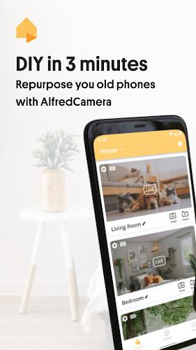 AlfredCamera Home Security app スクリーンショット 0